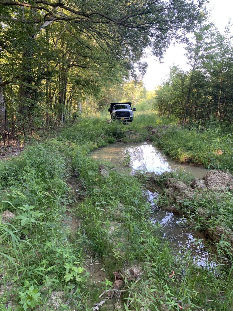 Hoosier Dirt Guy in Trafalgar Indiana Drainage Solutions