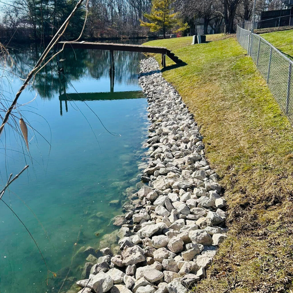 Slow down erosion with Hoosier Dirt Guy in Indiana