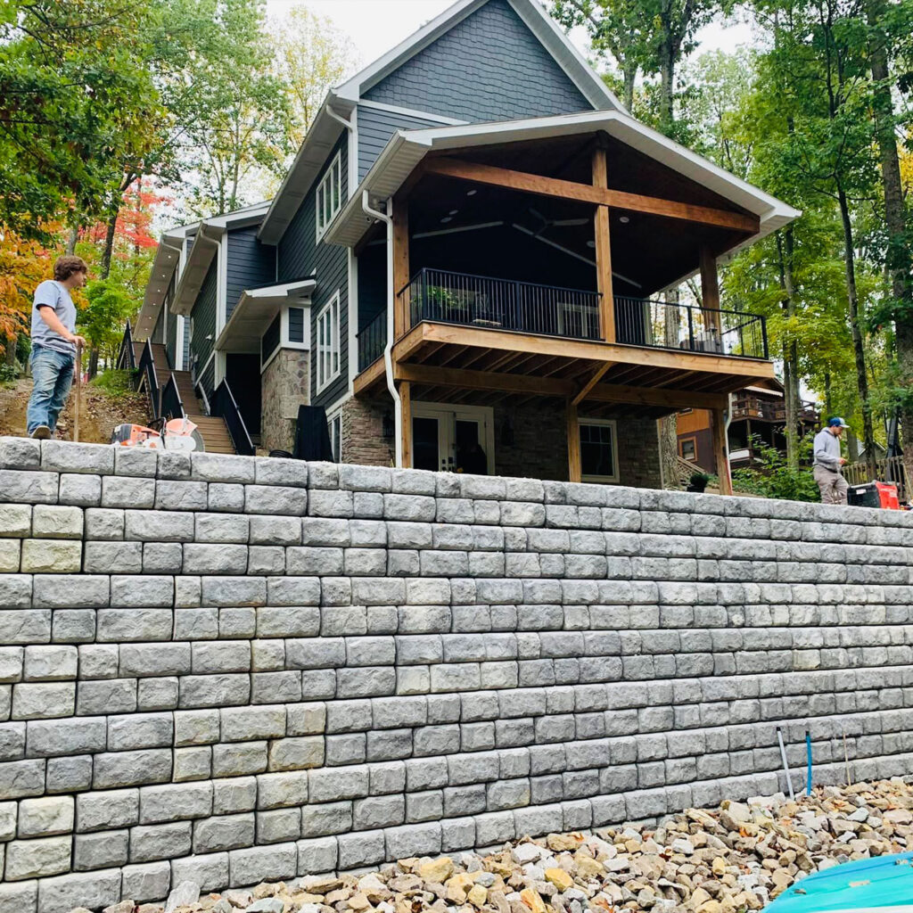 Hoosier Dirt Guy in Trafalgar Hardscape and retaining walls